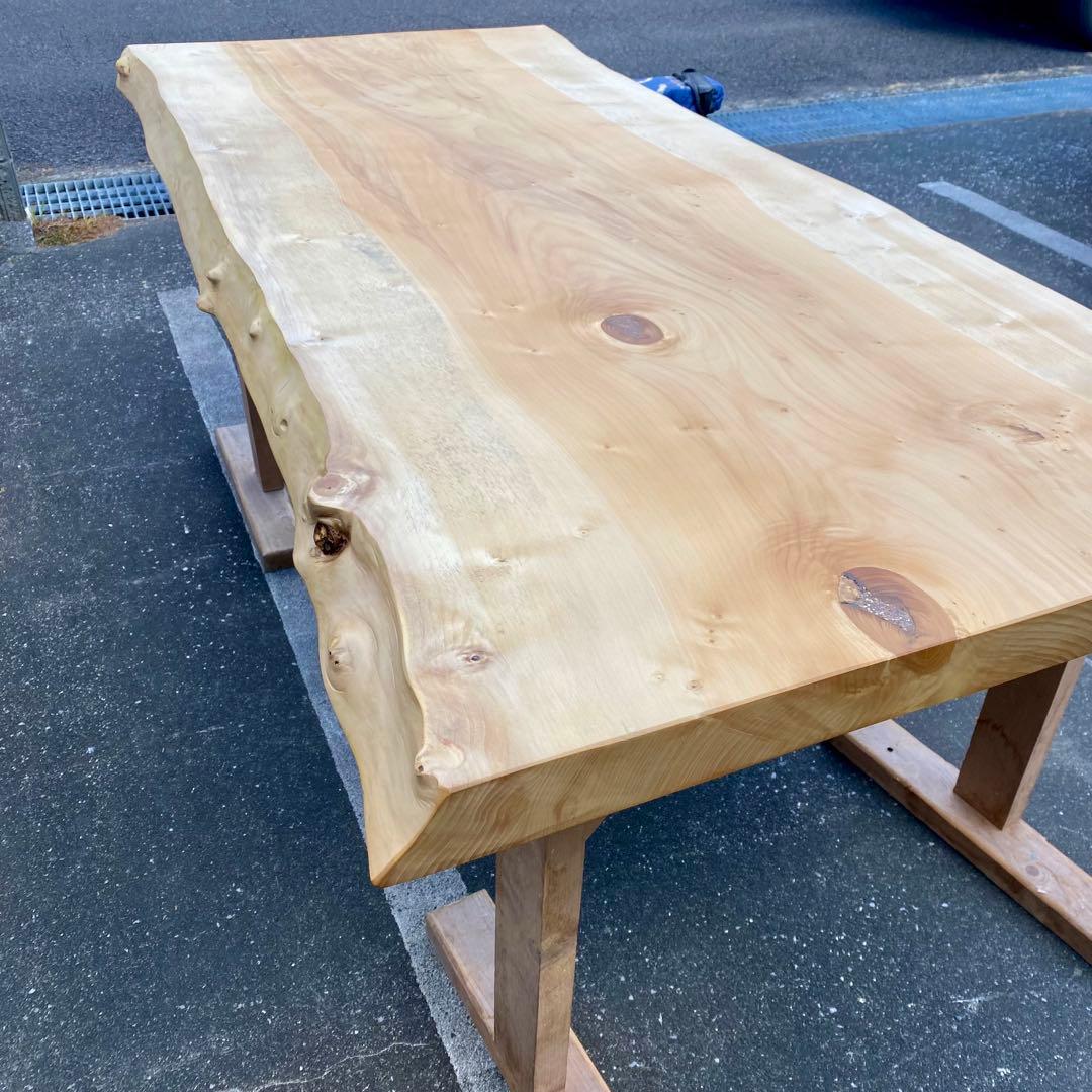 天然木　イチョウ　銀杏　一枚板 無垢　109