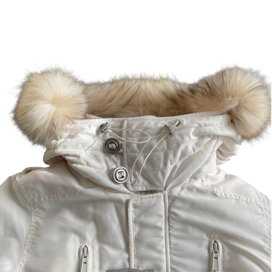 【☆希少☆】 SLY モッズコート N3B Y2K 平成 ホワイト 激レア 古着