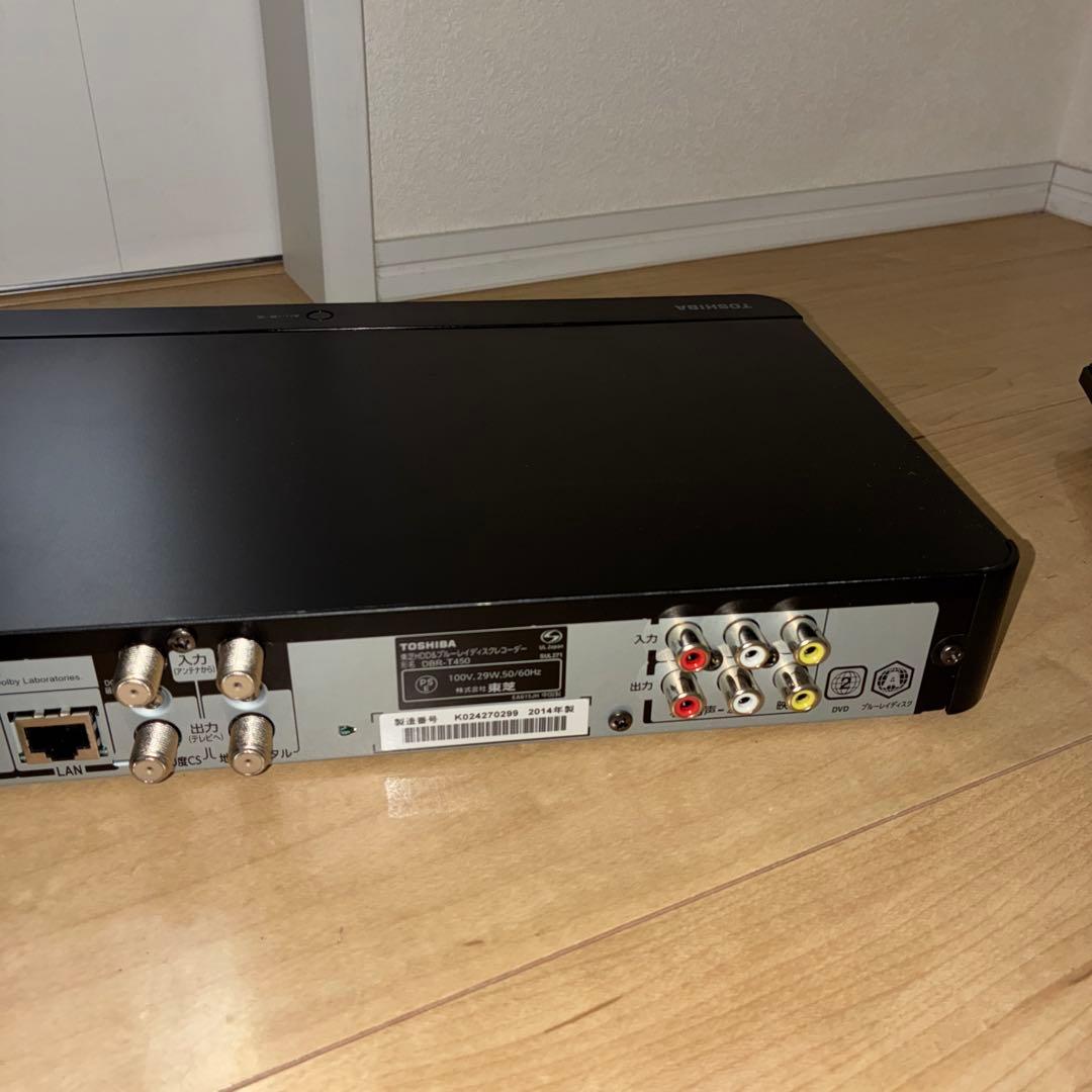 東芝ブルーレイレコーダー　DBR-T450 動作ok です