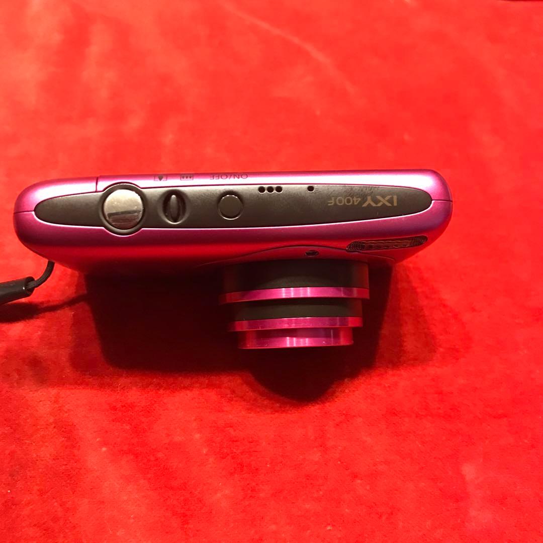 美品　Canon IXY 400F ピンク デジカメ コンデジ キャノン