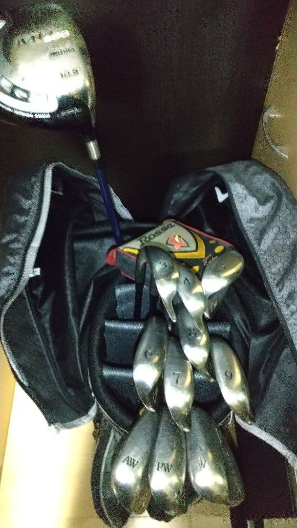 キャロウェイバッグ アイアンセット ドライバー パター