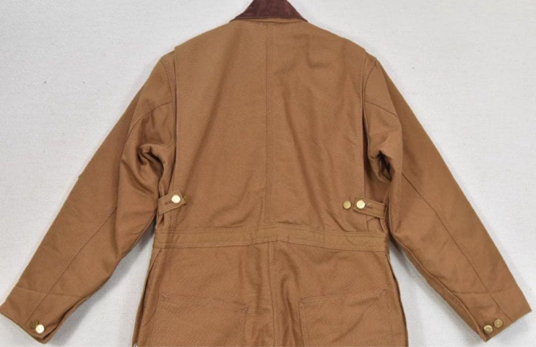m*u様 Carhartt ライナー付ツナギ 美品 USA製 ツナギ オーバーオ