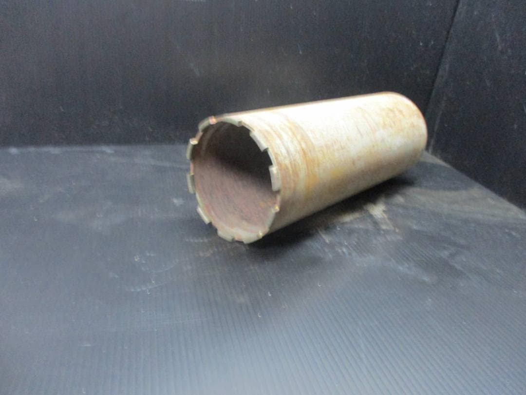 石材用ボウリングピット　中古使いさし　120パイ　大和角ネジ