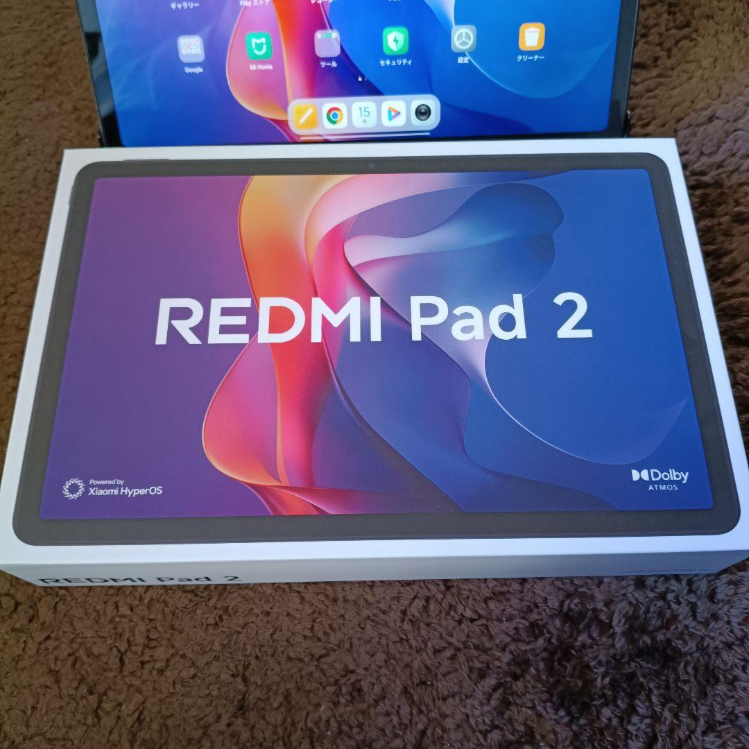 REDMI Pad 2ラベンダーパープル 11インチ 4GB 128GB ケース