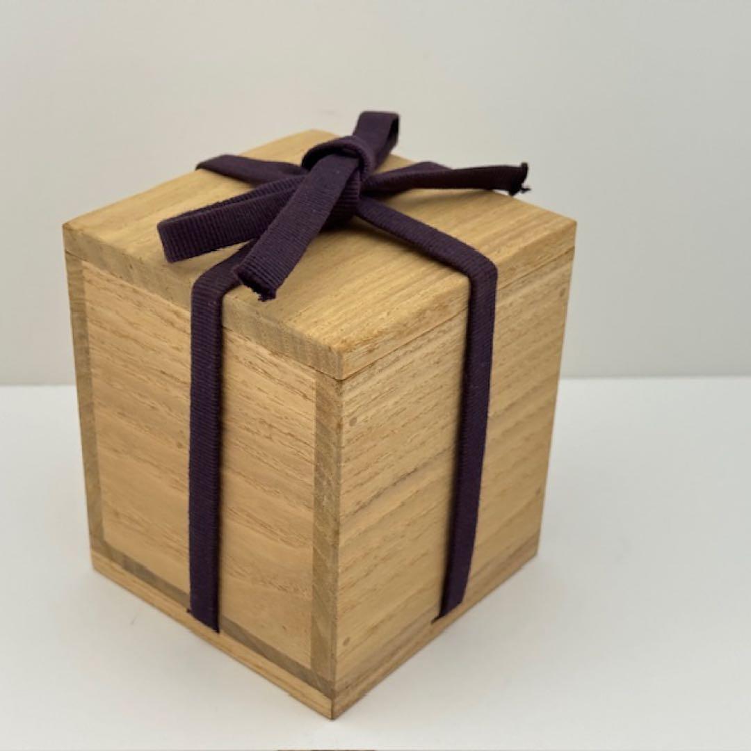 茶道具 輪島 浜崎貞鳳 蘭蒔絵棗 共箱 茶道