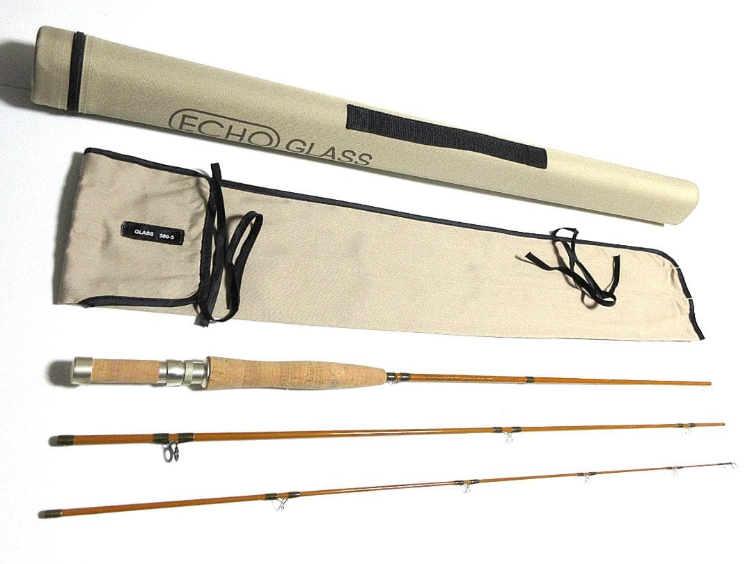 フライロッド Echo Gass 369-3 3wt 6ft 9in 3pc