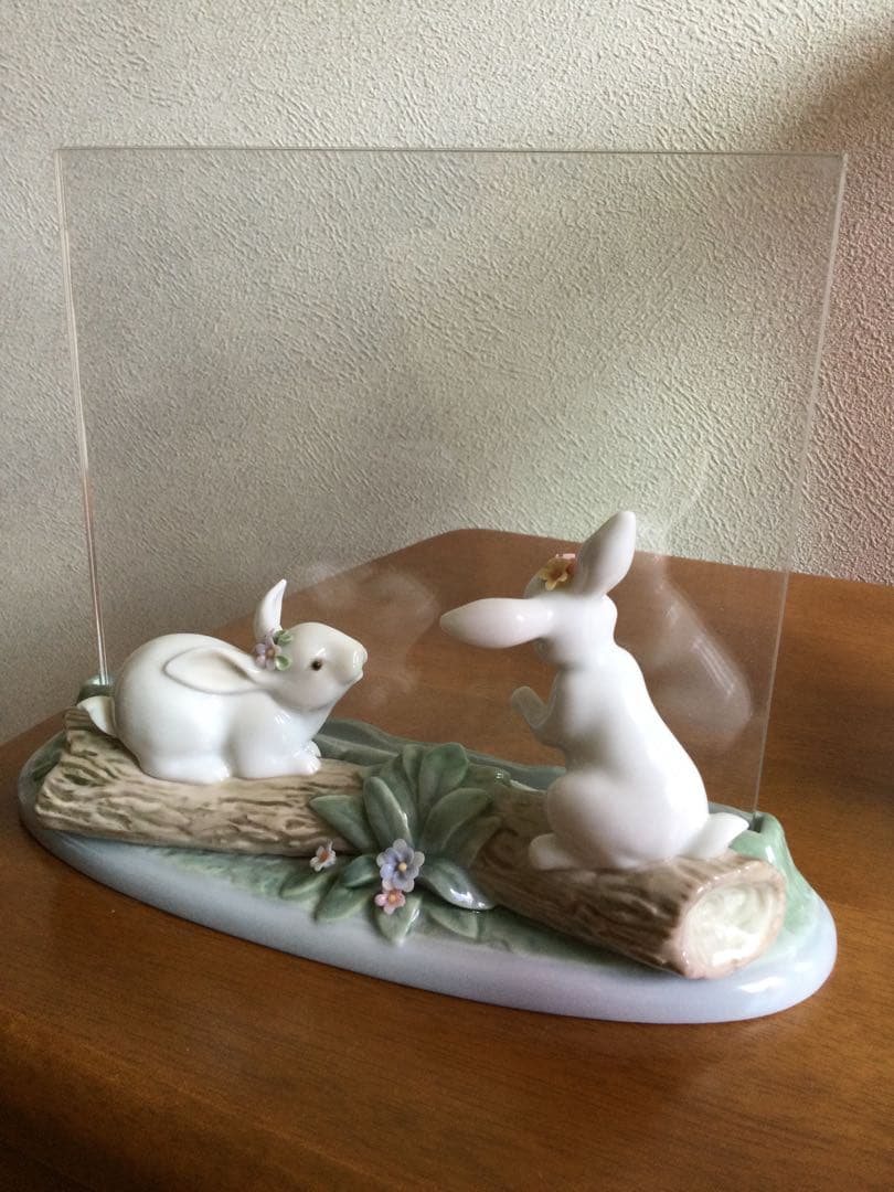 リヤドロ　ウサギ 写真立て