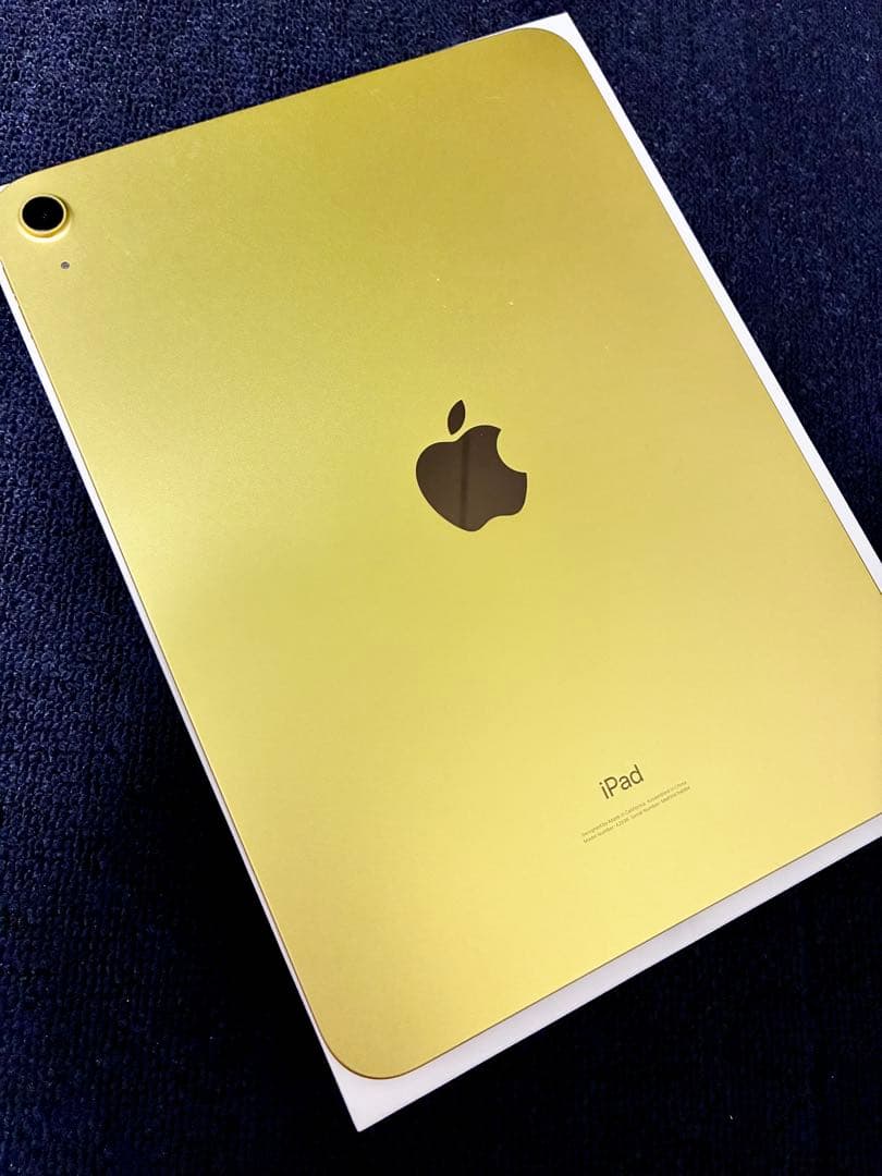 美品 iPad (第10世代) 64GB Wi-Fi 10.9インチ イエロー
