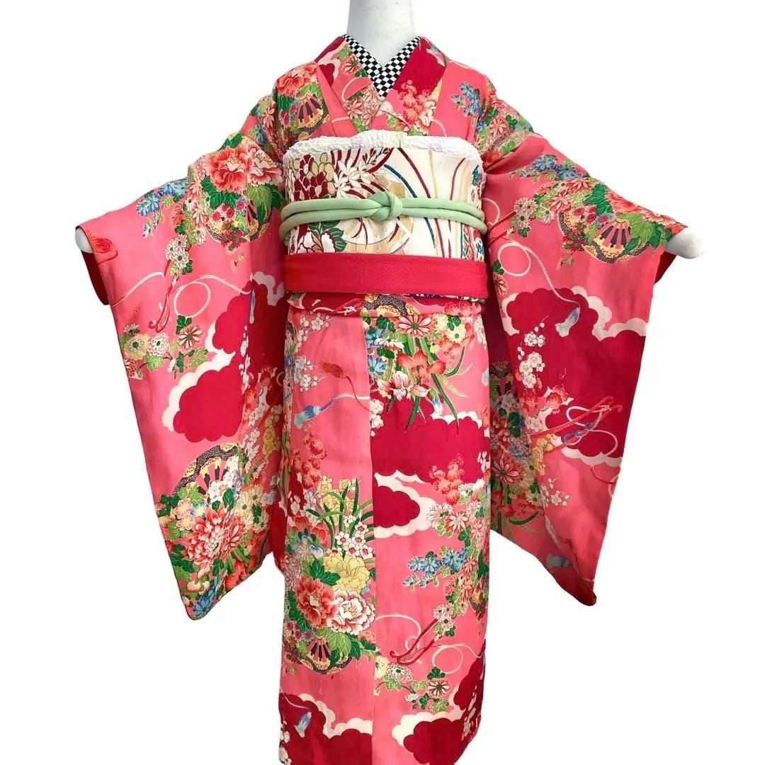 アンティーク　女の子　子供着物　NO1