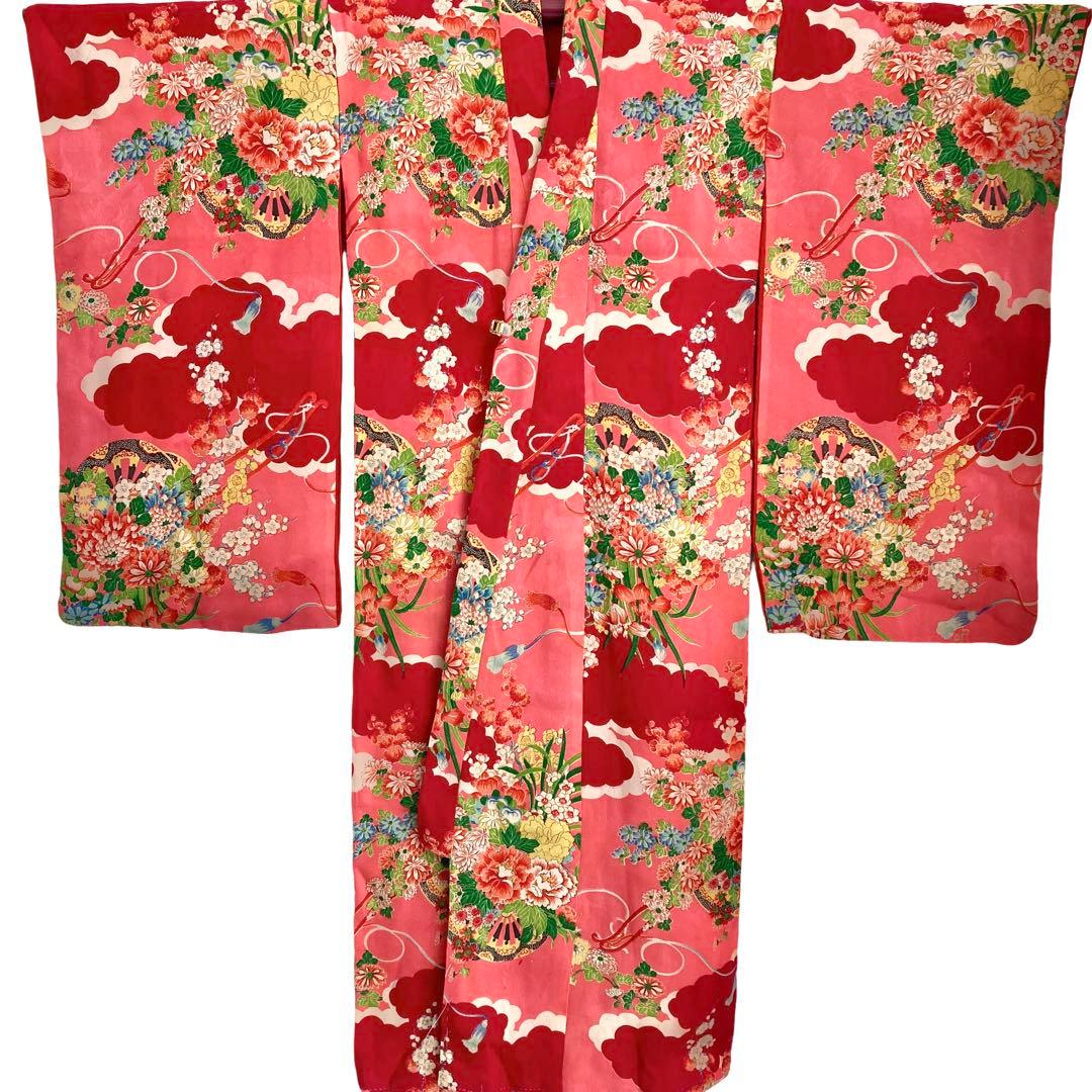 アンティーク　女の子　子供着物　NO1