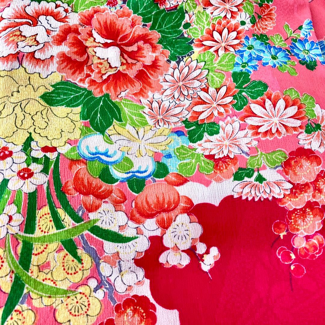 アンティーク　女の子　子供着物　NO1