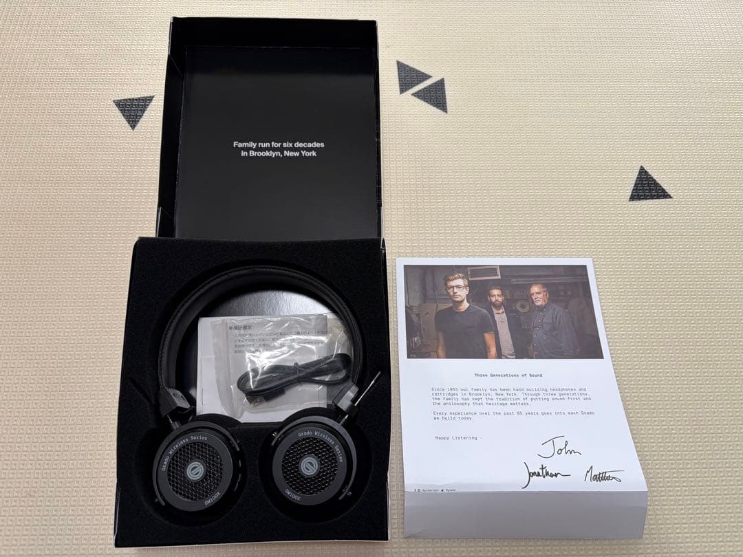 GRADO GW100X ワイヤレスヘッドホン 美品