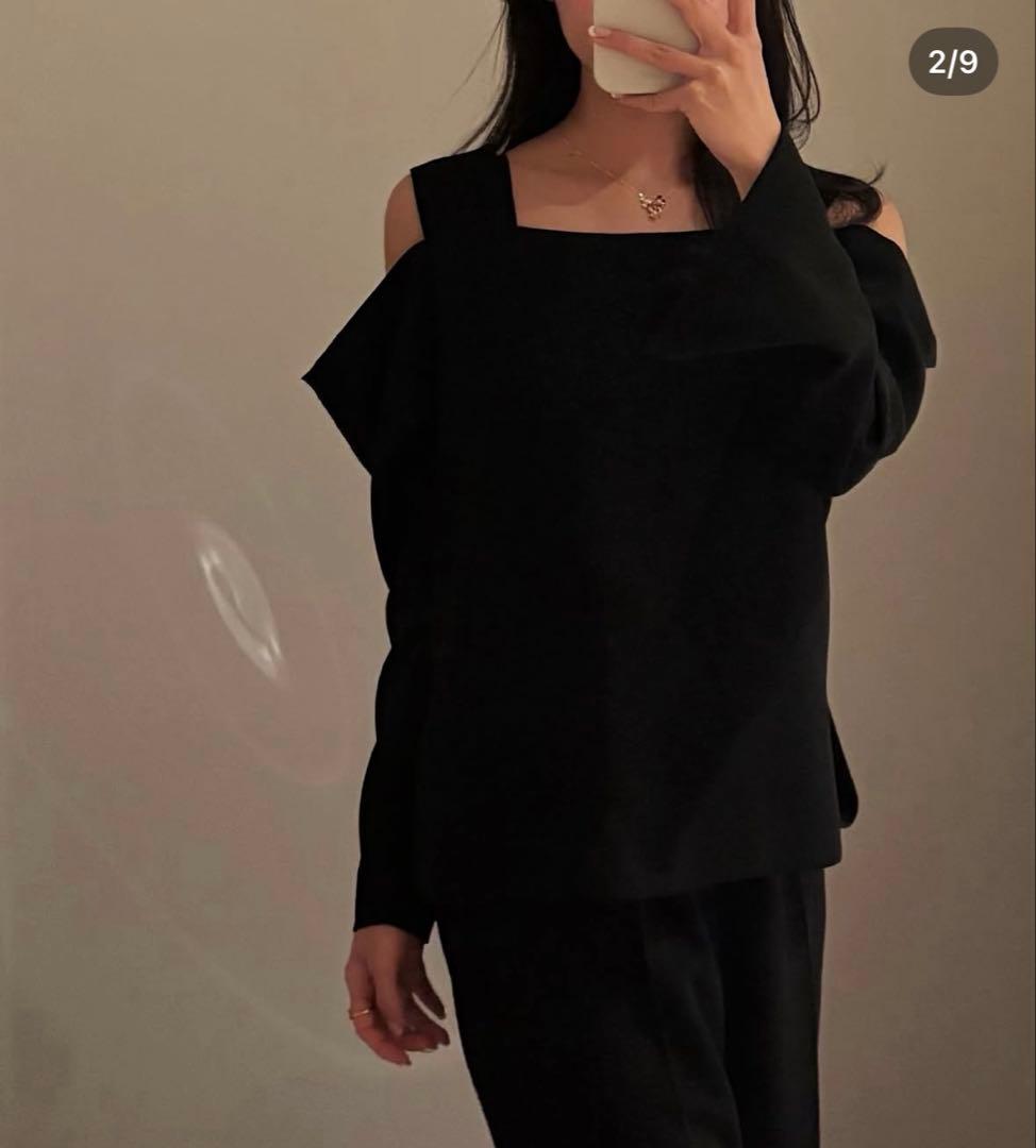 専用です♡アナイ♡2025AW♡別注ダブルクロスドレープスリーブブラウス