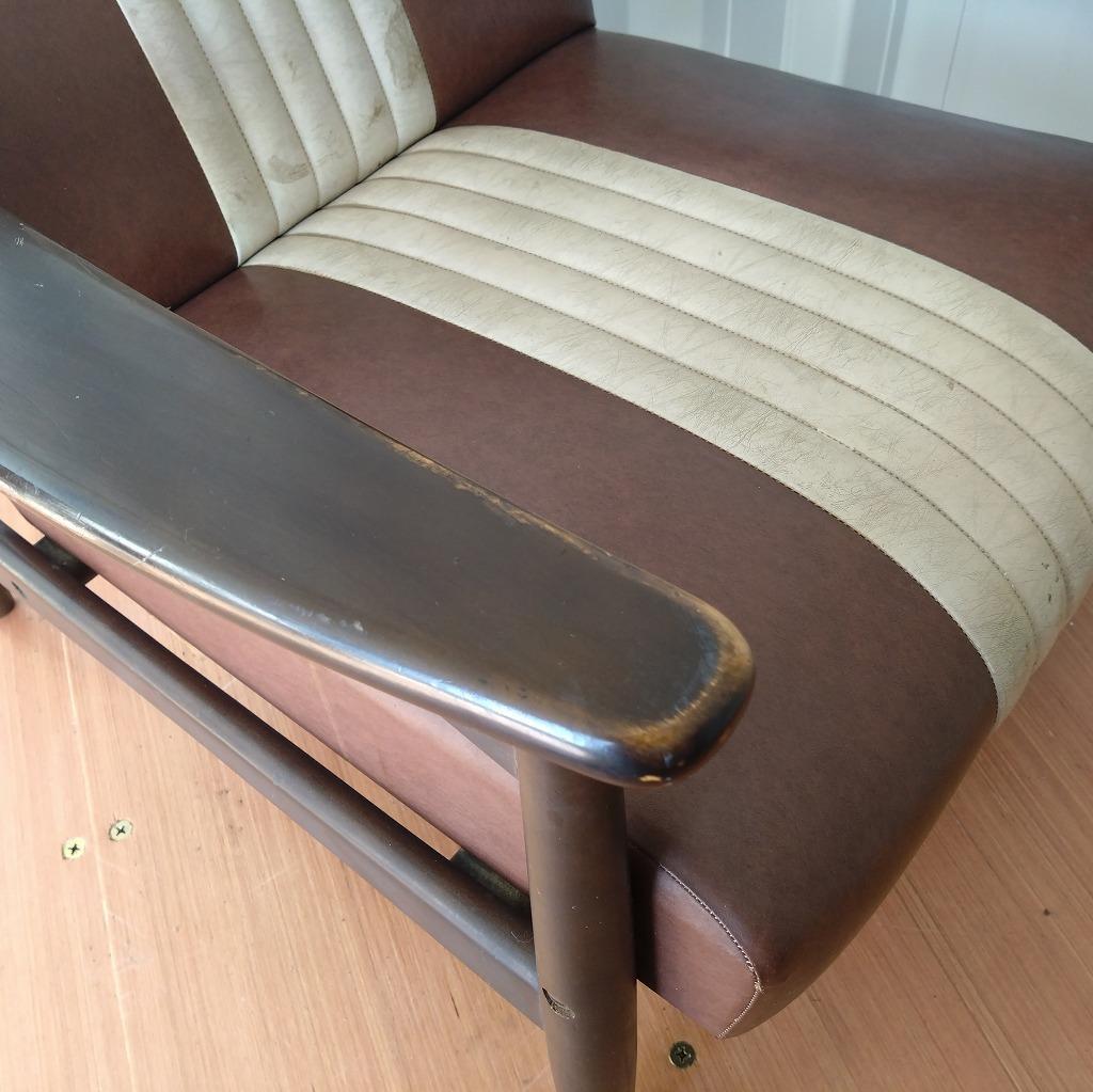 レトロモダン　１人掛けソファ　A