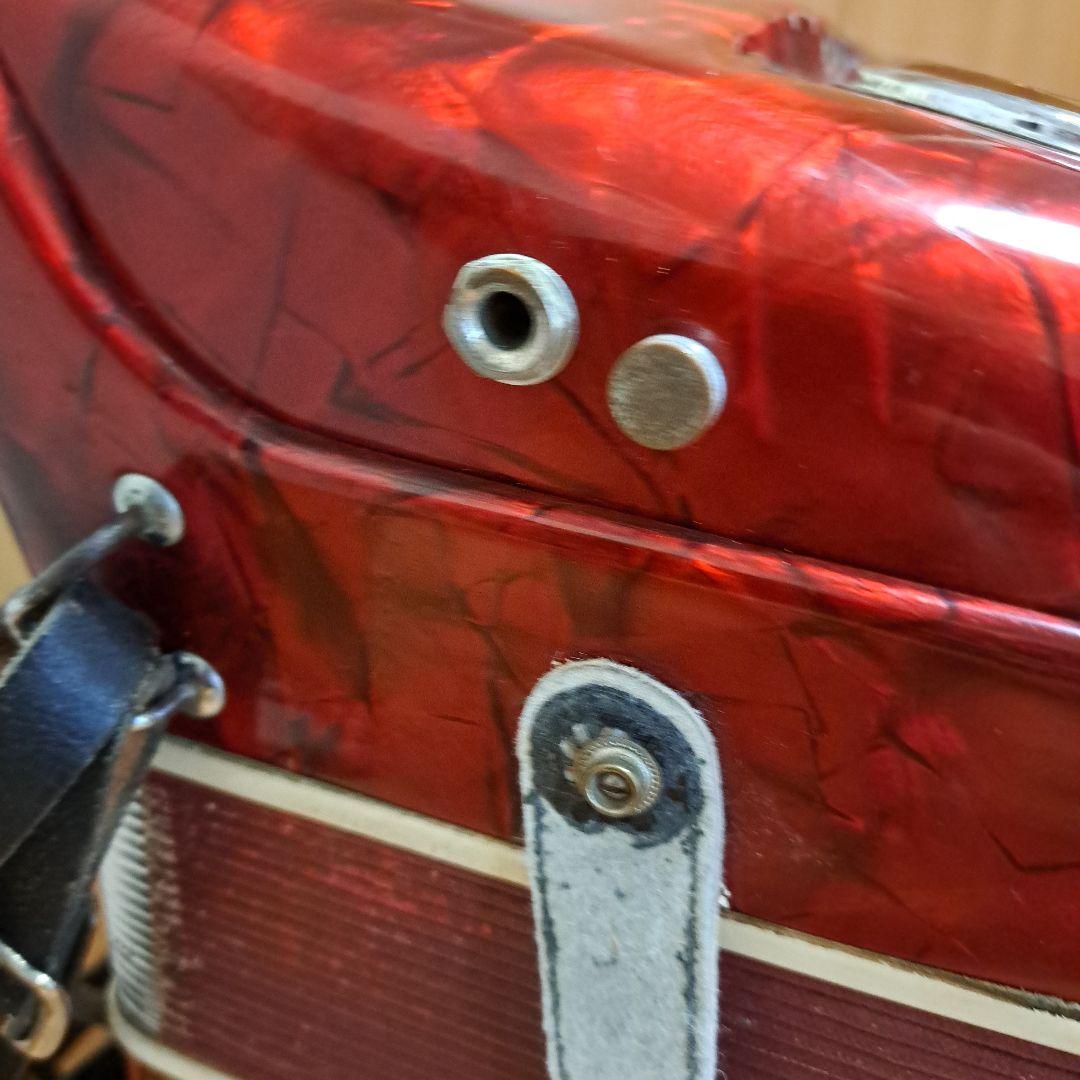 ヴィンテージEXCELSIOR .mod400アコーディオン 41鍵盤マイク内蔵