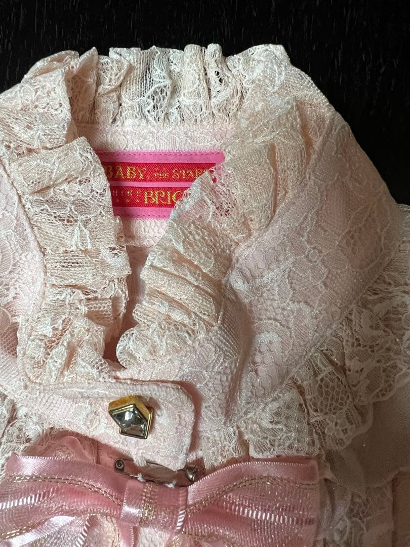追加のお値下げ♪新品未使用BABY♡総レース姫袖ブラウス(日本製)