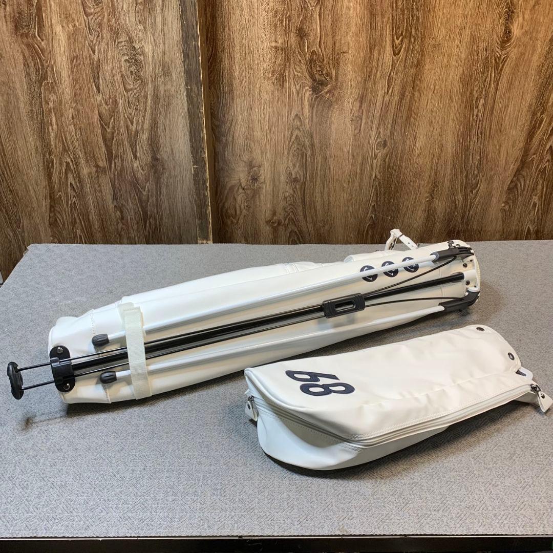 I618\" PEARLY GATES セルフスタンドバック 白 ホワイト