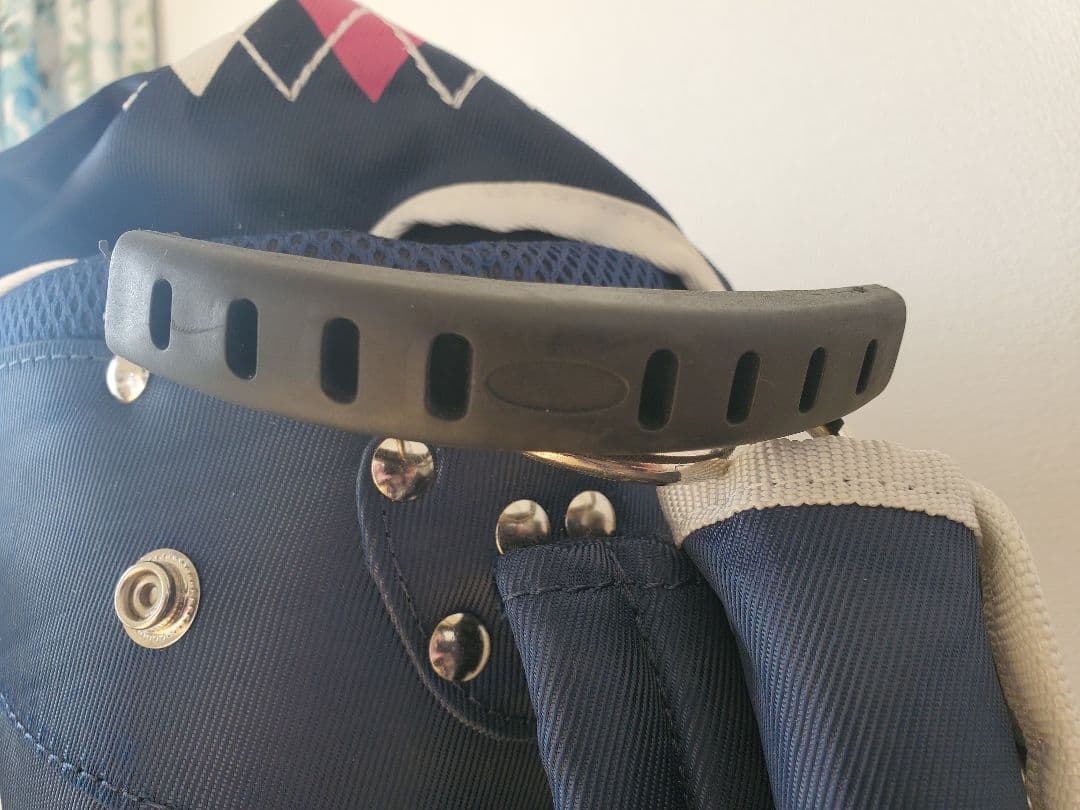 【美品】FIDRA スタンドキャディバッグ レディース アーガイル柄♡フィドラ