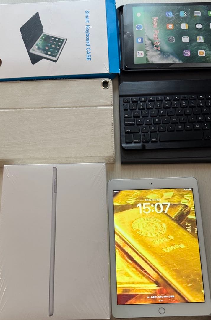 美品 iPad 9.7 128GB simフリーWi-Fi + Cellular