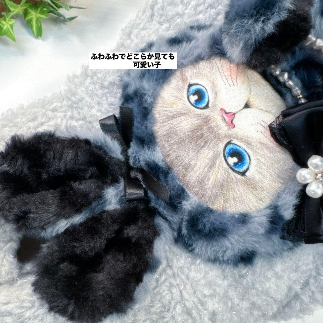 ト*助様 コヤンイサムチョン♡新作インド刺繍×豹柄ルミちゃんの変形ラウンドトート