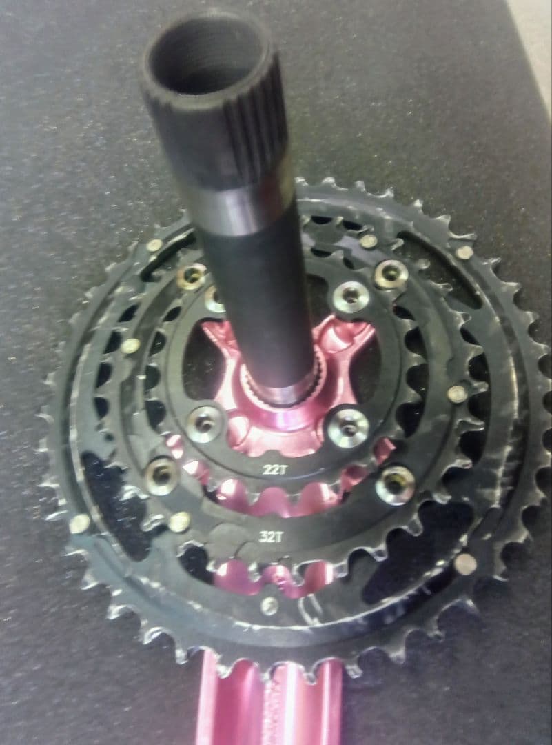 AEROZINE アルミクランクセット おまけ付き