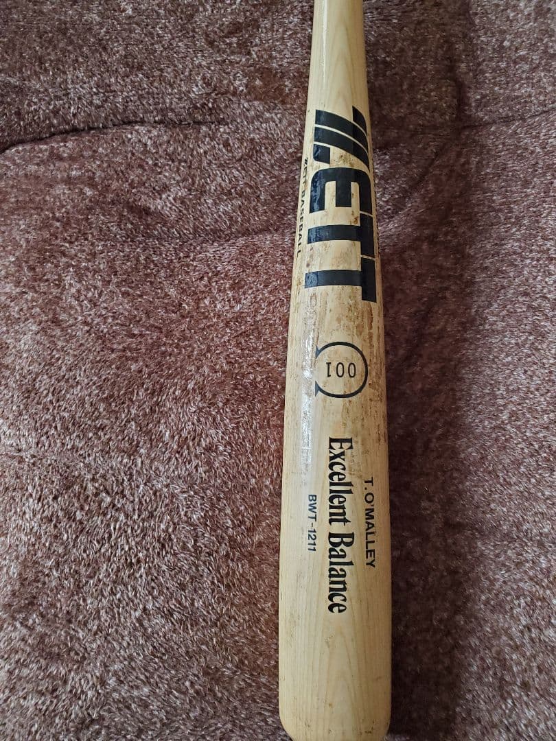 【超希少】★トーマス・オマリー(ヤクルトスワローズ時代)の実使用バット★