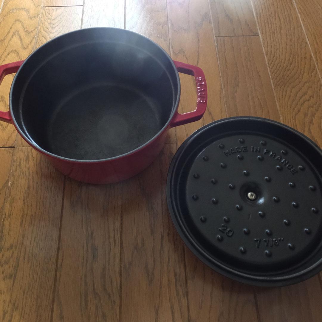 STAUB ストウブ ラウンドココット 20cm チェリーレッド
