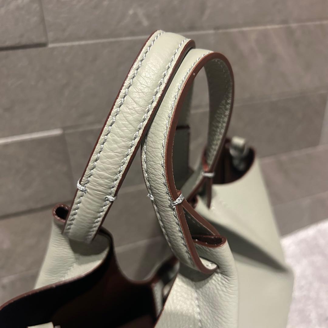 くまさん様GIANNI CHIARINI デュアS 2WAY ペールグリーン