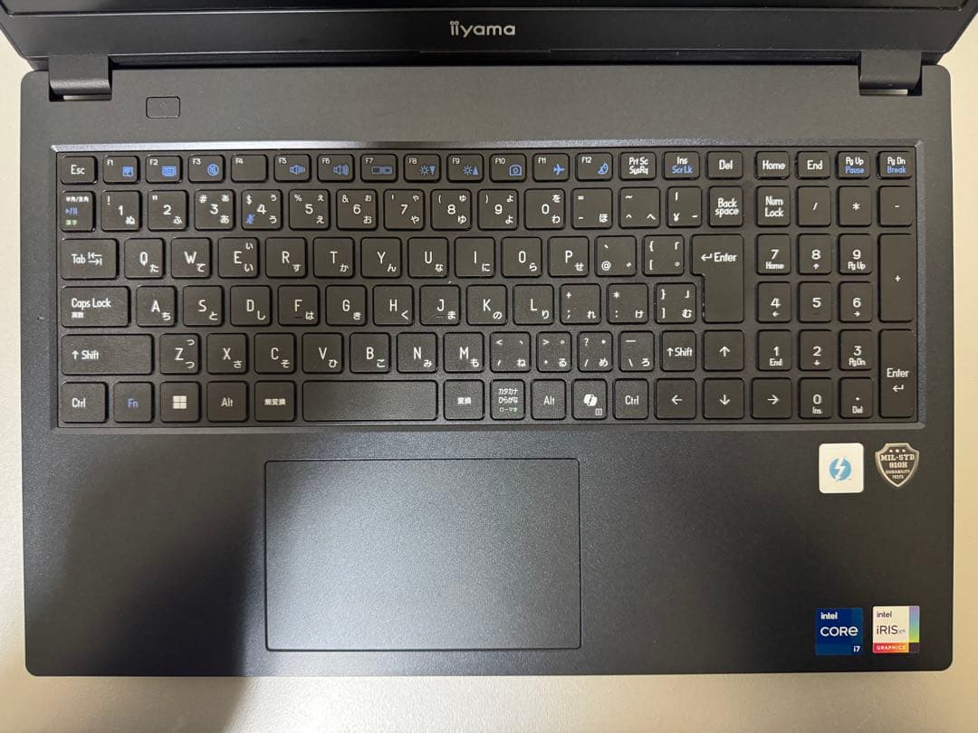 iiyama ノートPC本体