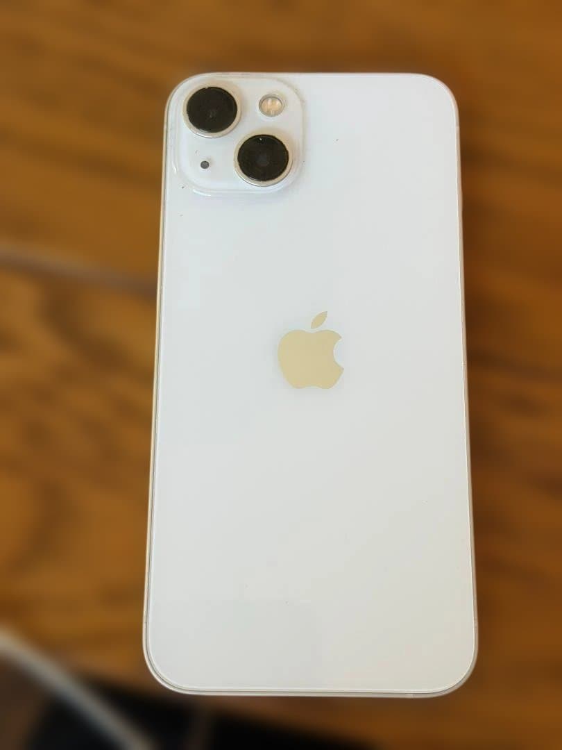 箱付きApple iPhone 13 ホワイト128GB SIMフリー