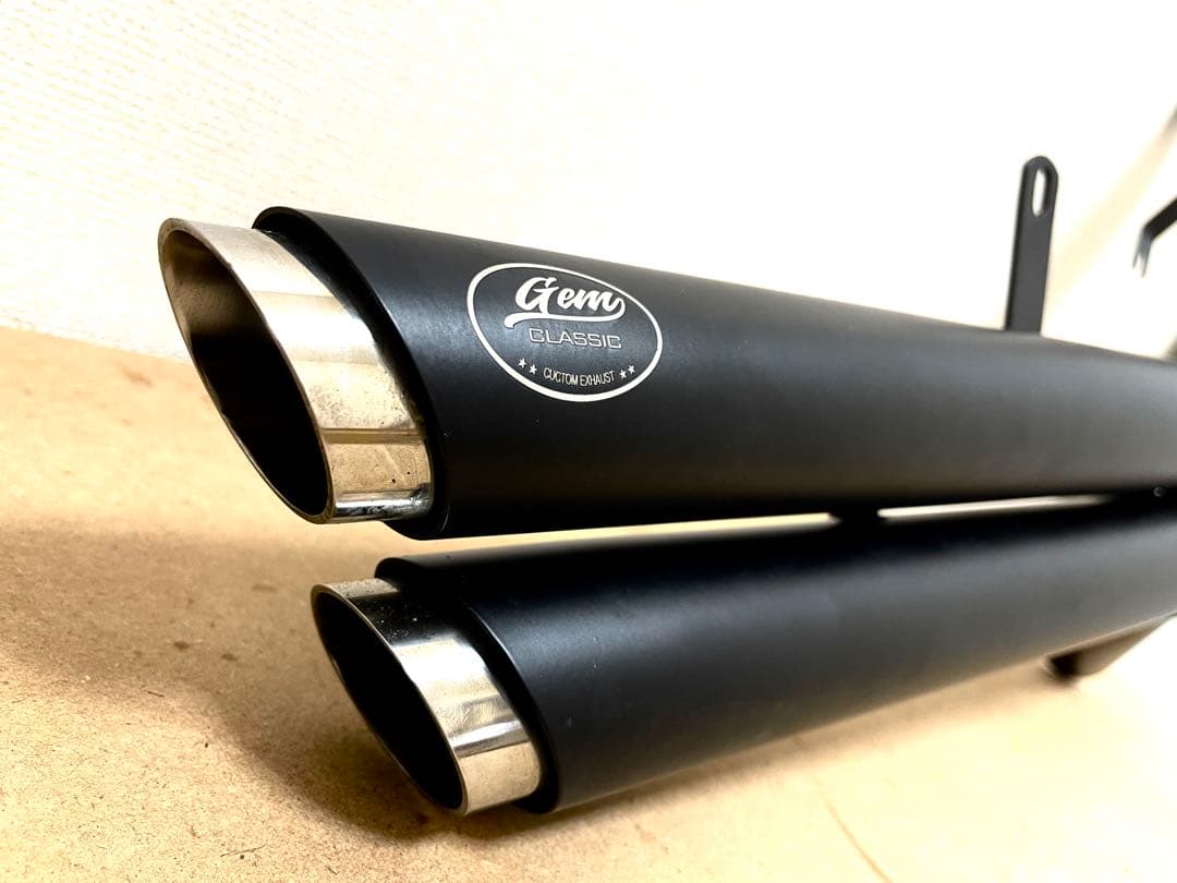 レブル250 500 マフラー Gem classic V2 エンドバッフル付き