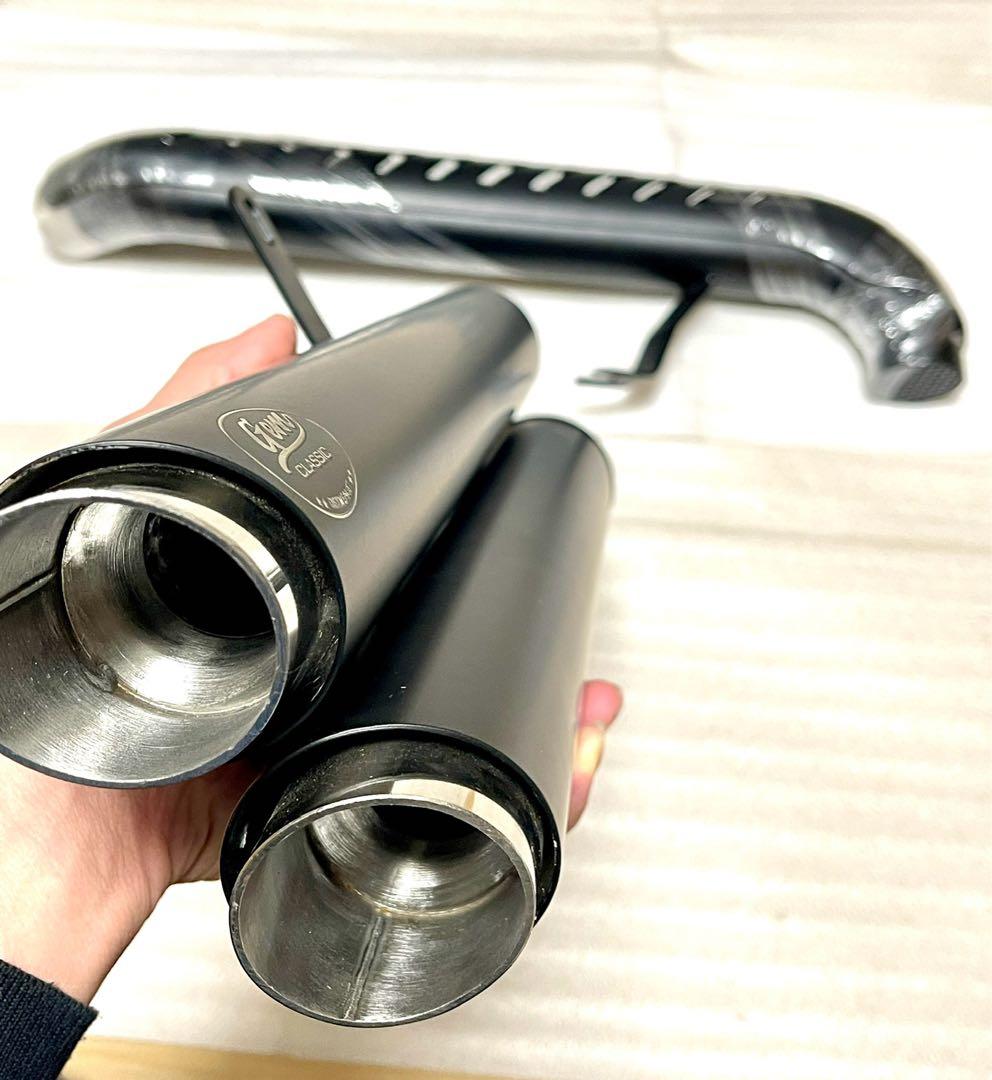 レブル250 500 マフラー Gem classic V2 エンドバッフル付き