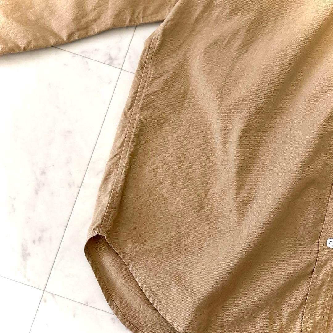 ま*ん様 美品ミューズドゥドゥーズィエムクラス ワイヤー襟 ボタンダウンシャツ