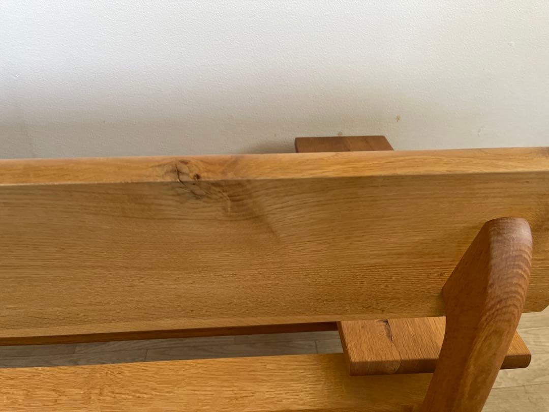 飛騨産業　森のことば　オーク無垢　ソファ（両肘付）クッション無　2000年代初期