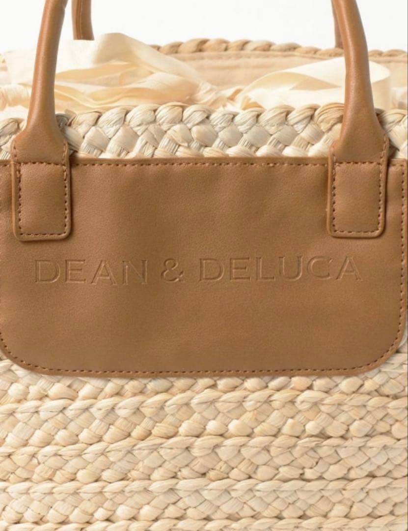 SALE！DEAN & DELUCA ストロー かごバッグ大