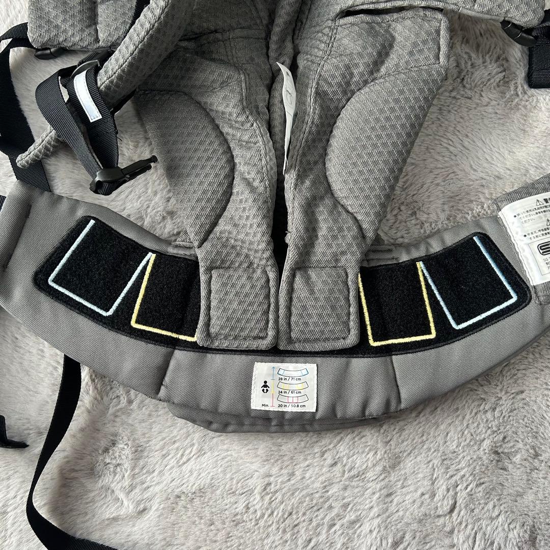 【ほつ♡】【超美品】エルゴベビー オムニブリーズ グラファイトグレー