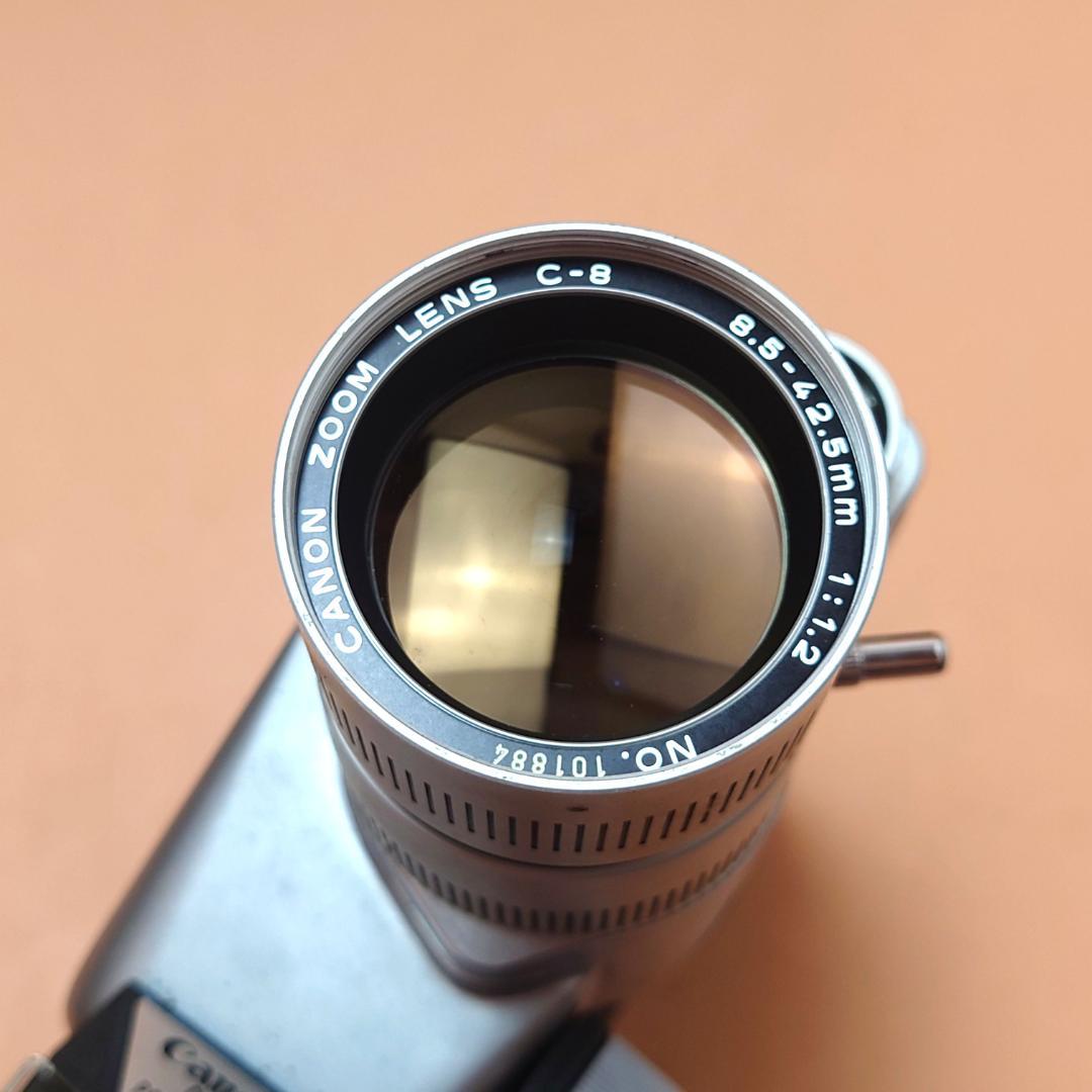 一部動作確認済 Canon 8ミリカメラ CINE ZOOM 512 元箱付き