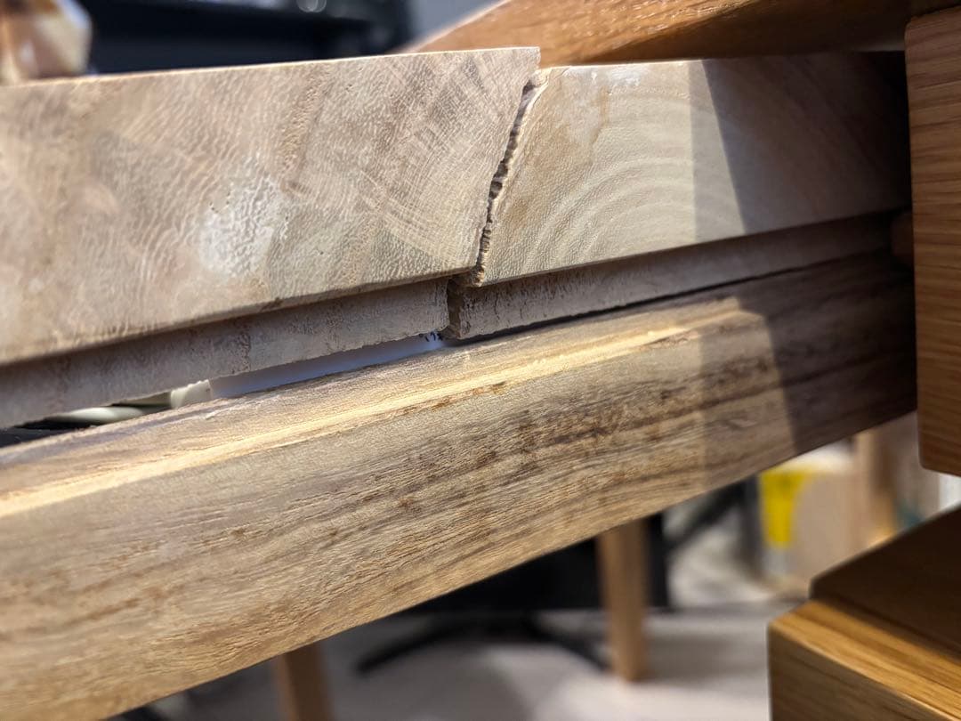 無印良品 オーク材 学習机 デスク & キャビネット