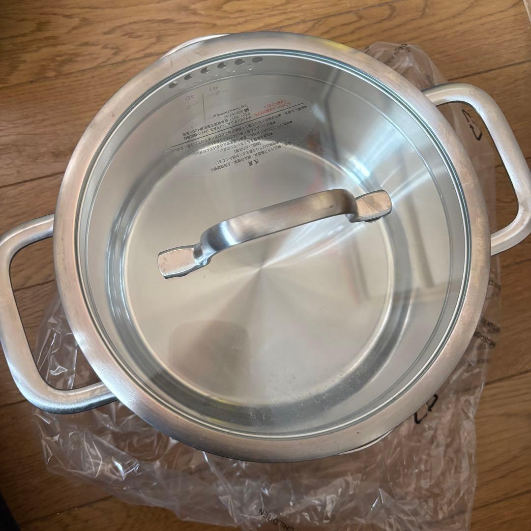 ツヴィリング　ヘンケルス クックウェア　20㎝鍋　ステンレス