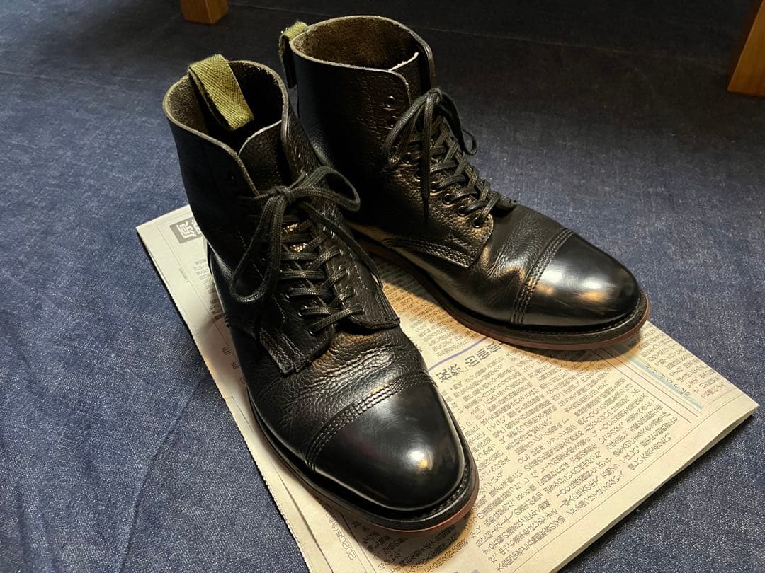 SANDERS Derby boot ダービーブーツGB(UK)8 27.0