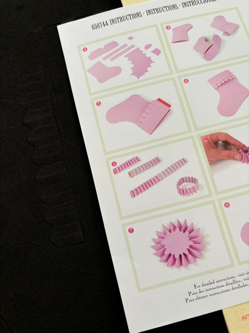 アルバム・スクラップ Sizzix Bigz Stocking Gift Holder 658744