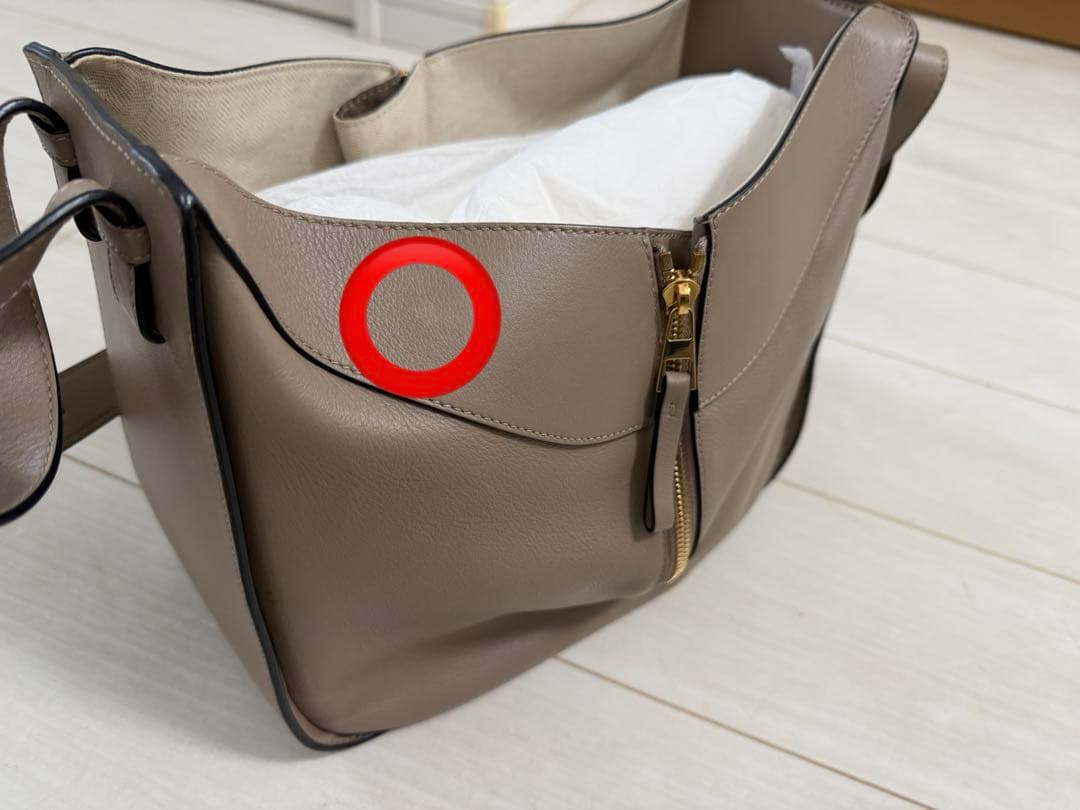 ロエベ　ハンモック　グレージュ