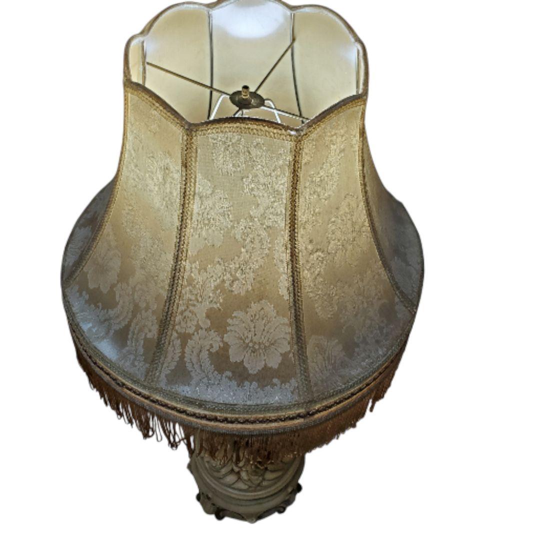 大幅値下げ【激レア/特大90cm】高級 陶器製 アンティークランプ 西洋美術