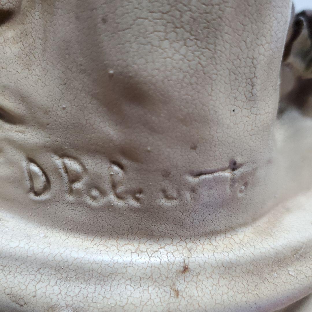 大幅値下げ【激レア/特大90cm】高級 陶器製 アンティークランプ 西洋美術