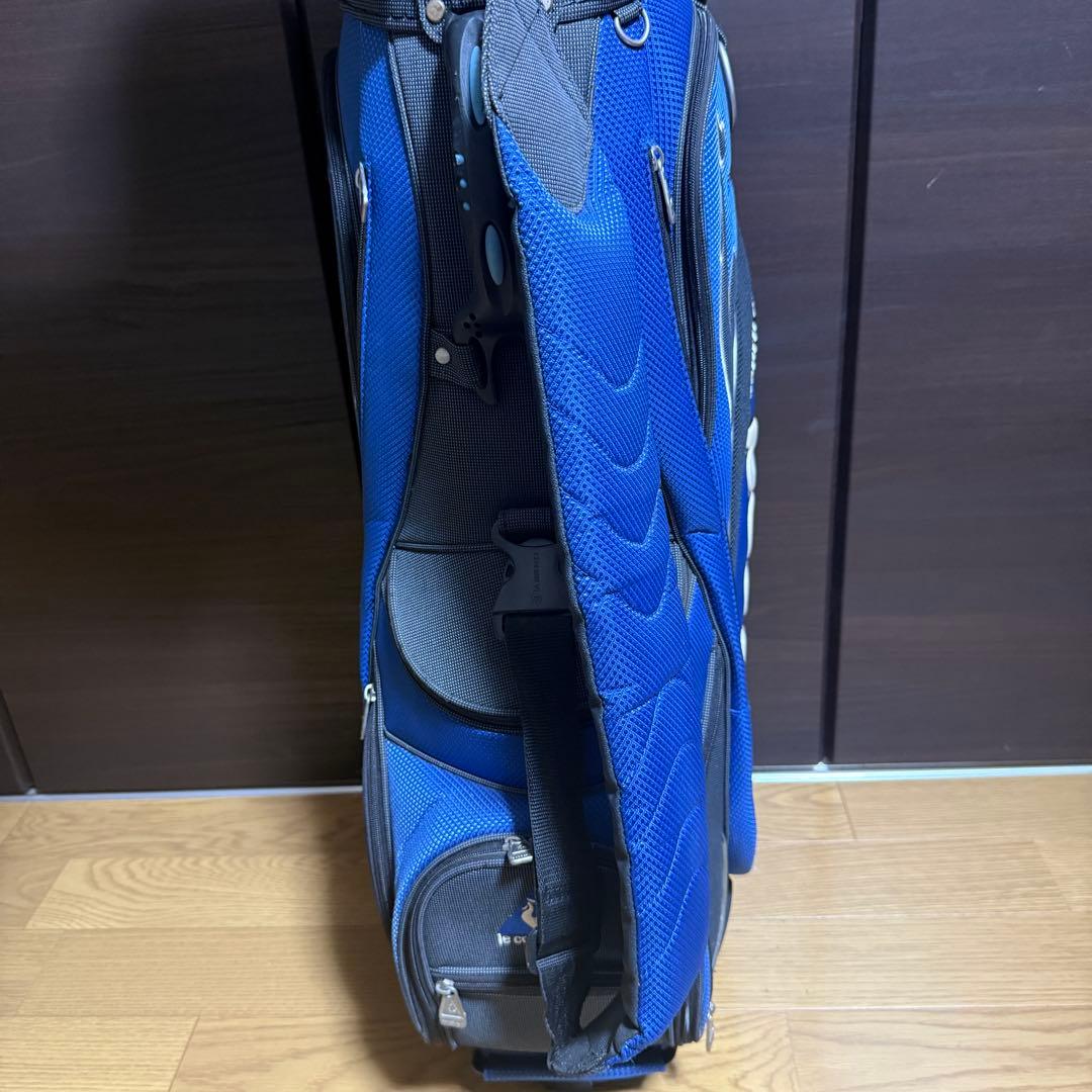 le coq sportif キャディバッグ ゴルフバッグ ブルー