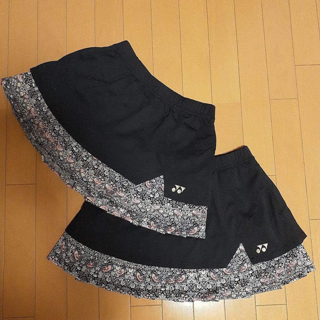 【美品】YONEX レディーステニスウェア スコート ２枚セット　MとL