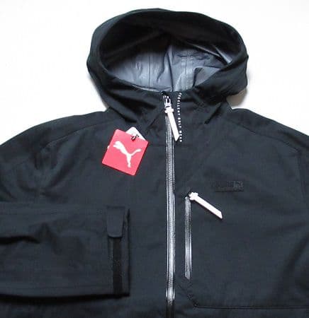 新品 プーマゴルフ 撥水フーディーブルゾン/メンズ/XL/ブラック
