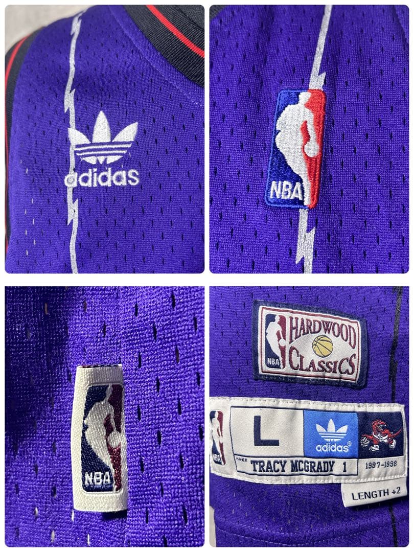 【希少】トロント・ラプターズ McGrady ユニフォーム　L