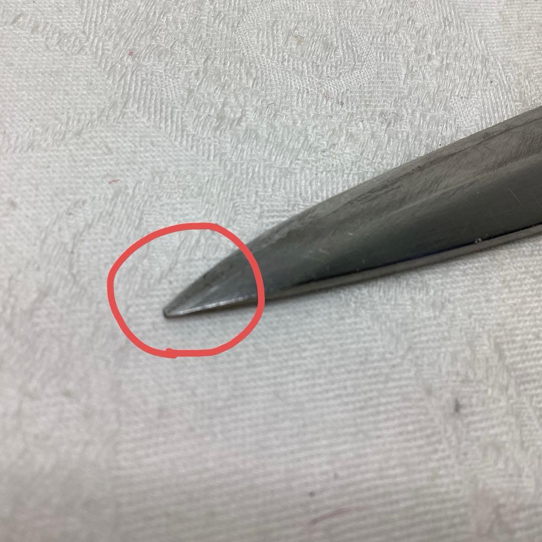 Laboさん専用　柳刃包丁　源昭忠　本鍛錬　銀三　刃渡り21ｃｍ　鋼