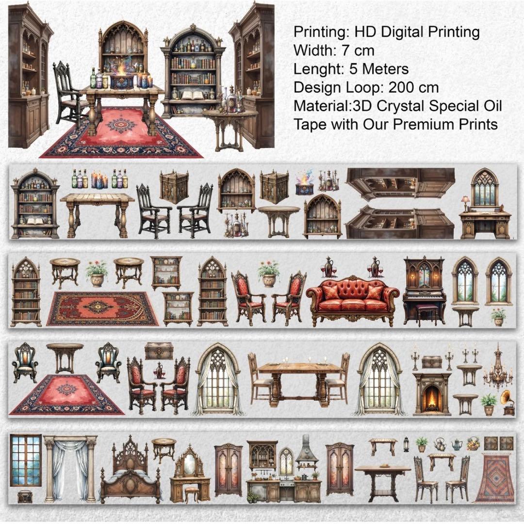 onwize 海外マスキングテープ　マステ 【2595】